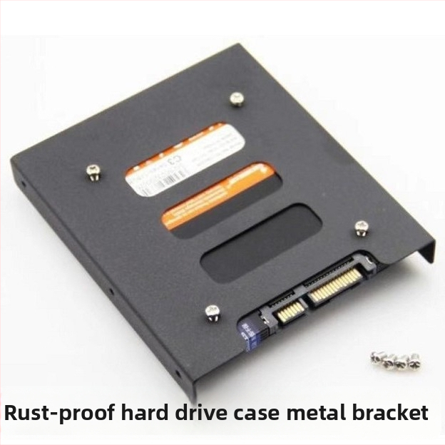 Železný držiak HDD/SSD, 2,5–3,5 palca, stolný montáž