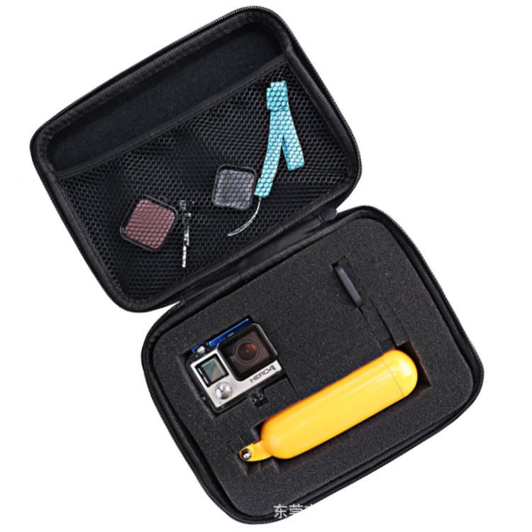 DIY digitaalse salvestuskarbi kohandatava sisemise organiseerimisega – sobib välisele kõvakettale, toiteallikale, hiirele ja kaamerale; mudel 8686, kood 4589, materjal: komposiitmaterjalid