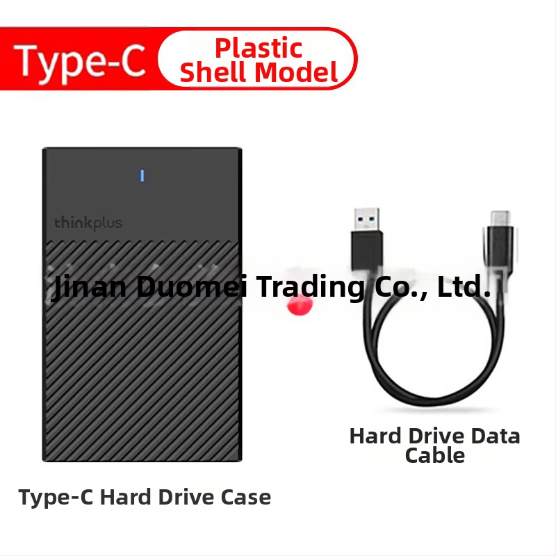 Externý box na pevný disk K01-C pre notebooky, USB 3.0, rozhranie Type-C, hliníková zliatina, až 6 TB kapacita, prenosová rýchlosť 450 MB/s