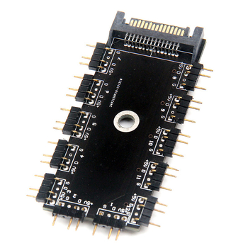 EZ Zeus EZ0726 RGB Hub με Aura, 5V 3-Pin RGB διεπαφή, SATA τροφοδοσία, 11 θύρες