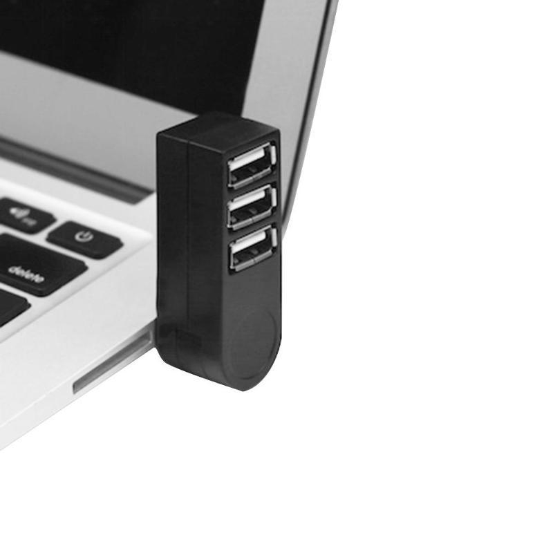 Okretni USB 2.0 hub, 3 porta, 480 Mbps, napajanje preko USB