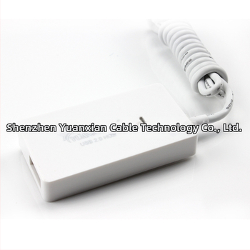 USB 2.0 4-портов Хъб, висока скорост 480 Mbps, без външно захранване, модел Xincai HUB