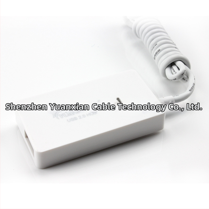 USB 2.0 4-портов Хъб, висока скорост 480 Mbps, без външно захранване, модел Xincai HUB