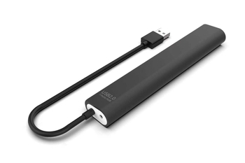 JB201 USB 2.0 7-portový vysokorýchlostný HUB, 48 Gbps, kábel dĺžky 30 cm