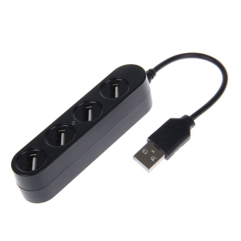 Naputa P-1020 4-port USB 2.0 hub, napájaný cez zbernicu, tlač loga a prispôsobenie k dispozícii