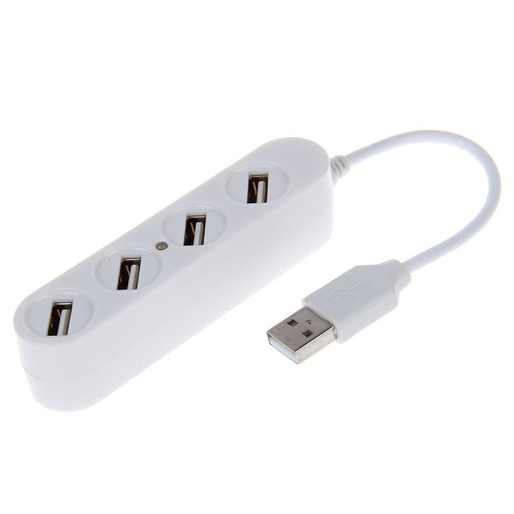 Naputa P-1020 4-port USB 2.0 hub, napájaný cez zbernicu, tlač loga a prispôsobenie k dispozícii