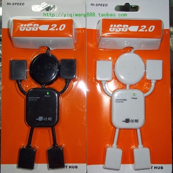 Humanoid HUB USB hub de extensie 1 la 4 porturi pentru accesorii de calculator