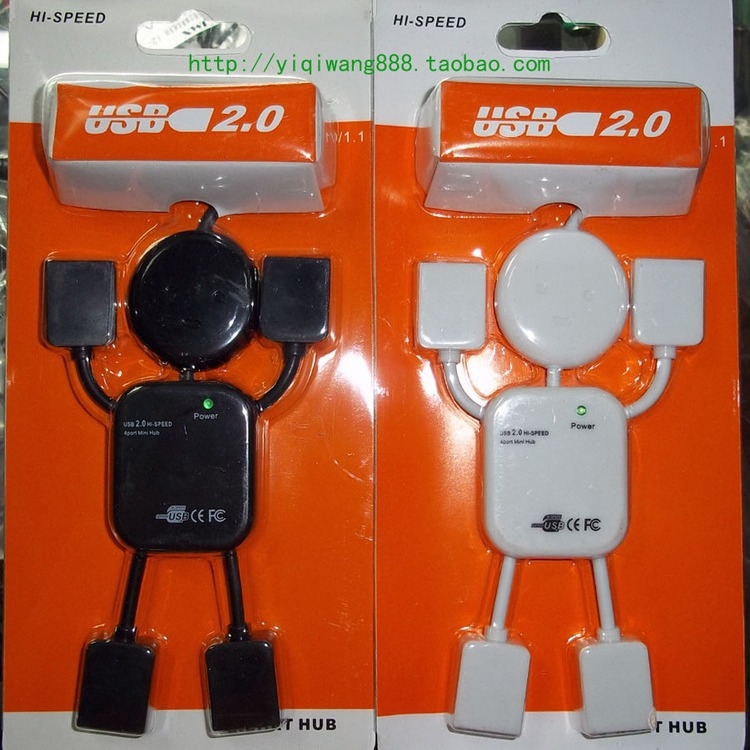 Humanoid HUB USB hub de extensie 1 la 4 porturi pentru accesorii de calculator