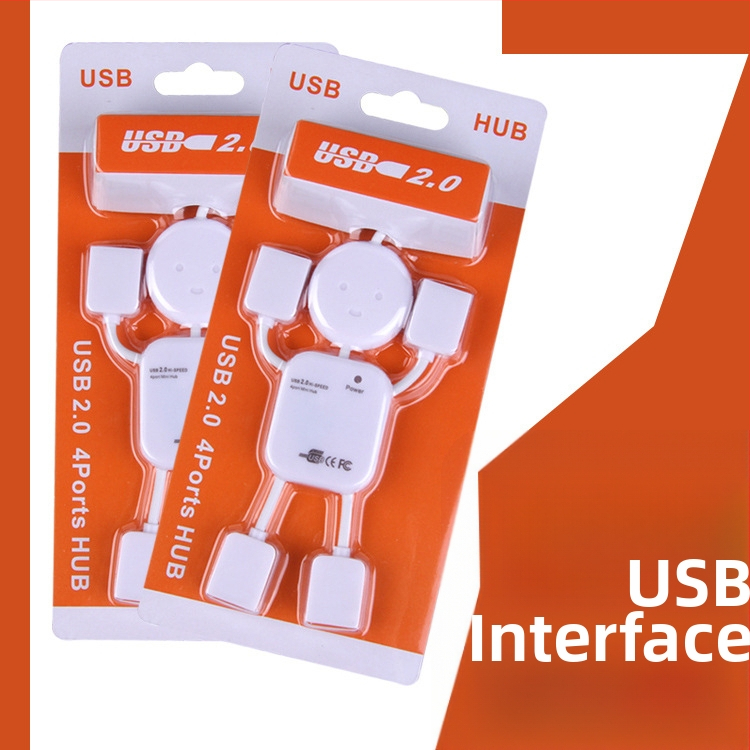 Humanoid HUB USB rozširovací hub 1-4 portov pre počítačové príslušenstvo