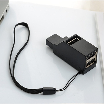 Prijenosni USB 3.0/2.0 hub s 3 priključcima, inteligentan USB razdjelnik visoke brzine