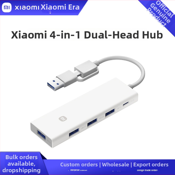 USB 3.0 4-portový rozdeľovač/adaptér pre prenos dát (kábel USB-A/Type-C približne 7,6 cm, bez externého napájania, USB 3.0 rozhranie, teoreticky až 5 Gbps, až 450 MB/s)