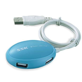 USB 2.0 četverostruki hub, kabel 0,5 m, bez vanjskog napajanja, model SHU017