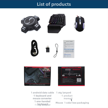 Konvertor tipkovnice i miša za konzole, USB docking stanica, PUBG set, kompatibilan PS4 i Xbox