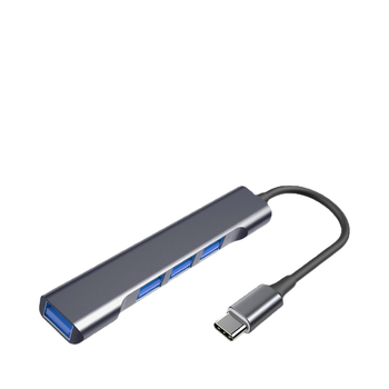 Aluminijska USB-C docking stanica četiri u jednom s USB 3.0 hubom i OTG-om, 5 Gbps