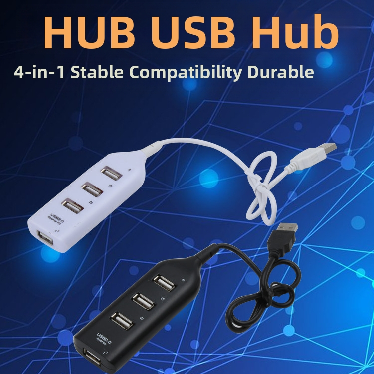 USB 2.0 hub so 4 portami, 1:4 USB rozdeľovač