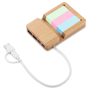 USB 2.0 hub s 1–4 portovima, kabel 15 cm, prijenos 500 Mbps, napajanje USB-om