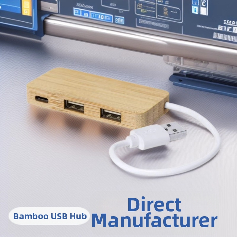 USB 2.0 hub s 1–4 portmi, 15 cm kábel, 500 Mbps prenos, napájané cez USB
