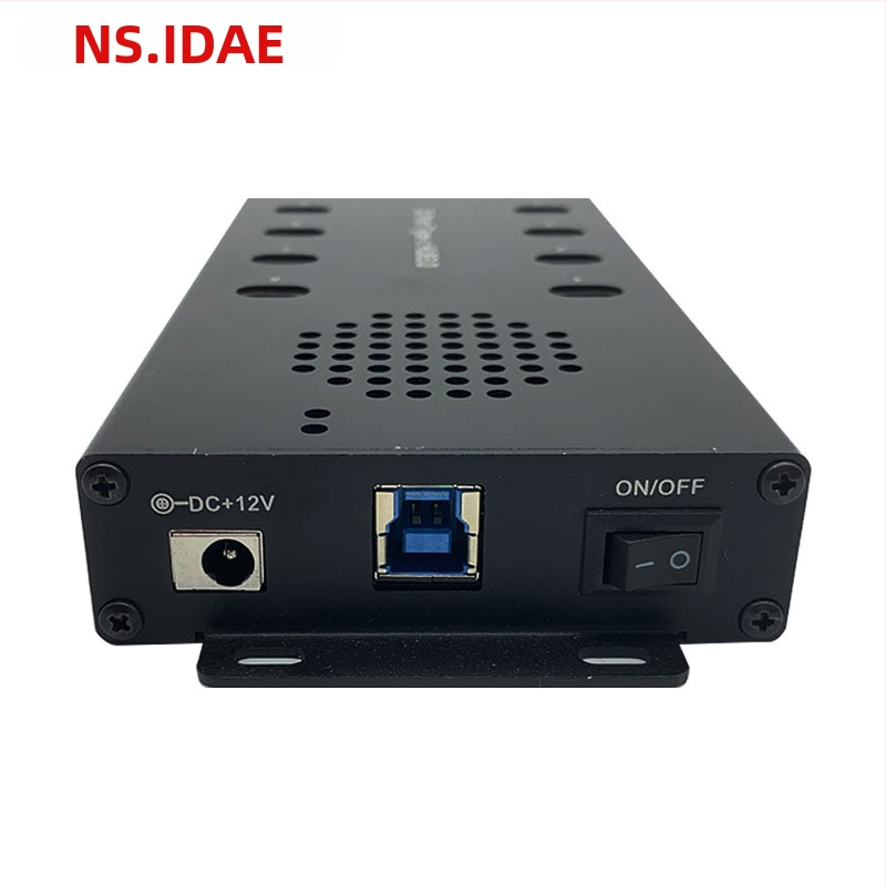 10-portový USB 3.0 hub s Type-C, napájaný, 5 Gbps, kábel 1,5 m