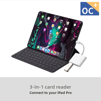 Type-C 3-σε-1 hub για SD/TF καρτών (OTG); συμβατό με Huawei, Xiaomi και Apple; USB 2.0/3.0; τροφοδοσία μέσω USB; Διασύνδεση Type-C; μία θύρα