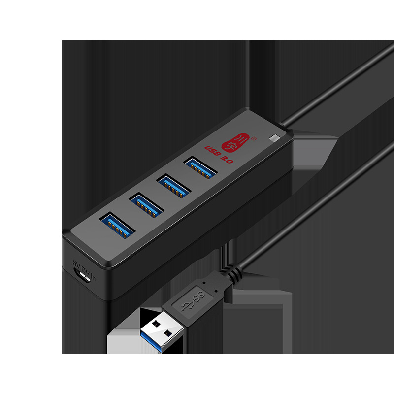 USB 3.0 4-portový hub (H302) – napájaný cez USB, bez externej zásuvky