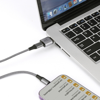 Saiteng USB 3.0 na USB-C 3.1 samičí adaptér, 10 Gbps prenos dát a nabíjanie
