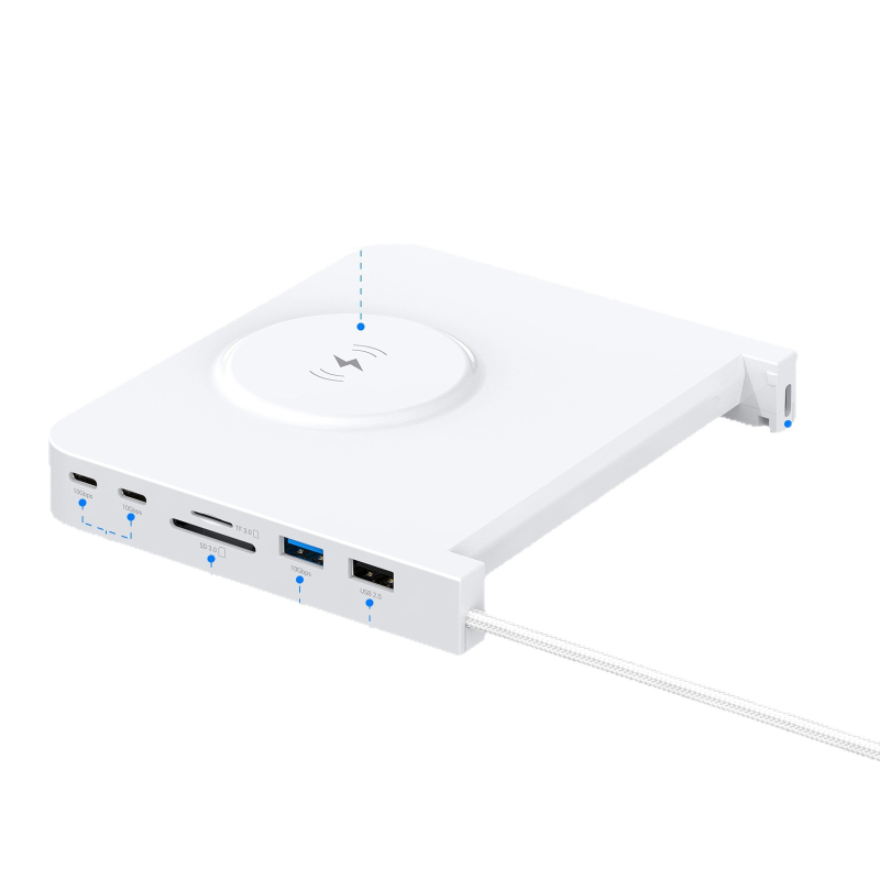 Type-C dokovacia stanica s 10Gbps vysokorýchlostným rozhraním a čítačkou kariet pre iMac M1/M3/M4 All-in-One