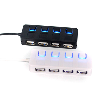 Golandes 03 USB 2.0 4-portos USB hub, 480 Mbps, USB-ről táplált, kompatibilis billentyűzettel, egérrel és USB meghajtóval