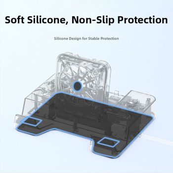 Rozšírený dock pre Steam Deck s HDMI projekciou, 1x4 rozšírenie, samostatný ventilátor, externé napájanie, OTG rozhranie