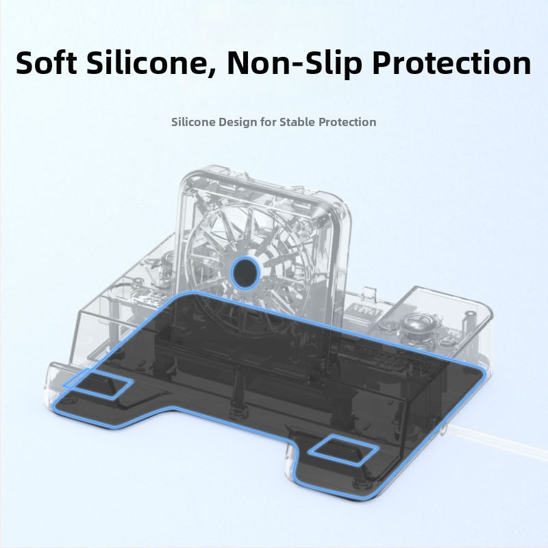 Rozšírený dock pre Steam Deck s HDMI projekciou, 1x4 rozšírenie, samostatný ventilátor, externé napájanie, OTG rozhranie