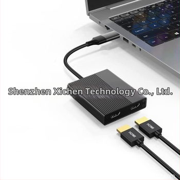 XONSEYE XC-L51 MST dokovacia stanica s USB-A/USB-C rozšírením, podporuje tri displeje cez DisplayLink, kompatibilná s M1 MacBook