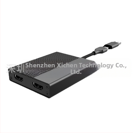 XONSEYE XC-L51 MST dokovacia stanica s USB-A/USB-C rozšírením, podporuje tri displeje cez DisplayLink, kompatibilná s M1 MacBook