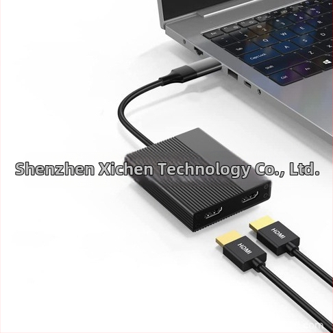 XONSEYE XC-L51 MST dokovacia stanica s USB-A/USB-C rozšírením, podporuje tri displeje cez DisplayLink, kompatibilná s M1 MacBook
