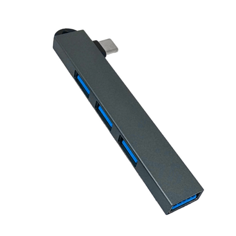 Dock USB-C 3-in-1 cu porturi USB 3.0 flexibile