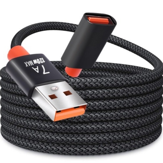 Cablu USB prelungire, modelul 7a, USB 3.0, M la F, cap unic