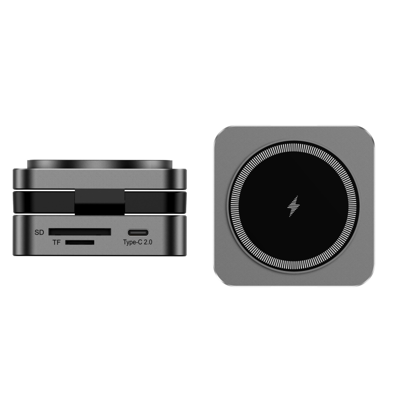 BTJ W18 USB-C 10-u-1 docking hub, 5 Gbps, vanjsko napajanje, kabel 50 cm, Type-C priključak