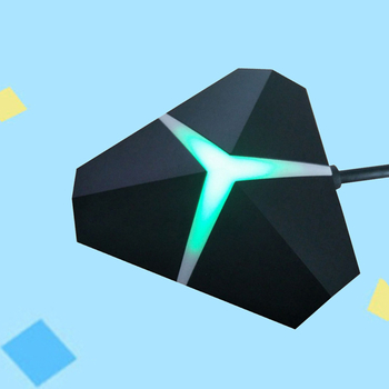 Trojuholníkový USB 3.0 4-portový hub s externým napájaním, 5 Gbps, 20 cm kábel