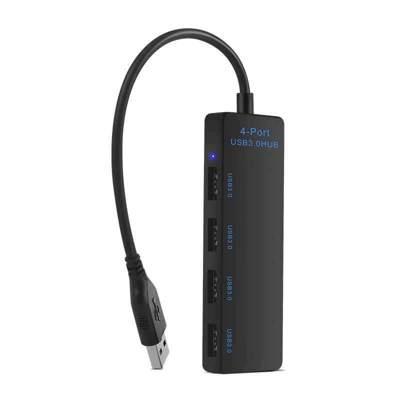 Hub USB 3.0 4 porturi, alimentare prin USB (fără sursă externă), 5 Gbps, Lungime cablu 20–120 cm, Model LPHT-HUB18