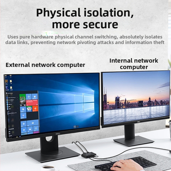 Cablu USB KVM pentru partajare, cu interfață Type-C, USB 2.0, 1 m, alimentare externă, OT019