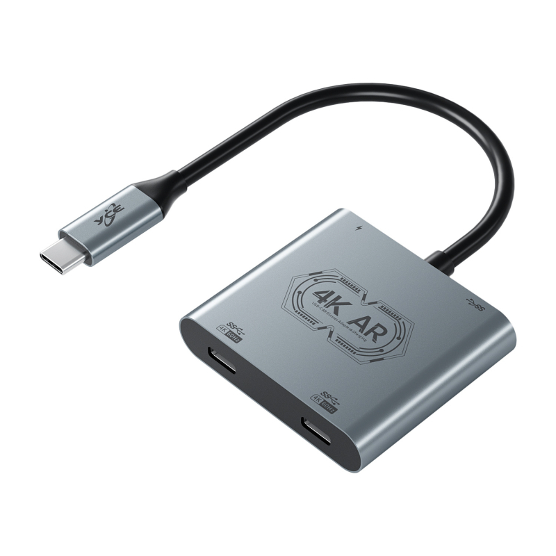 Type-C prošireni docking hub za VR naočale, model V77g, kabel 0.15 m, Type-C sučelje, prijenos 5 MB/s