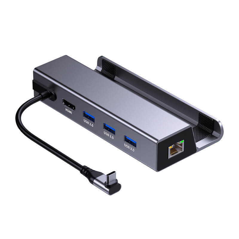 CS-031 Rozširujúci dok Steam Deck s USB-C, 5 Gbps, 1–6 vetiev, bez vonkajšieho napájania