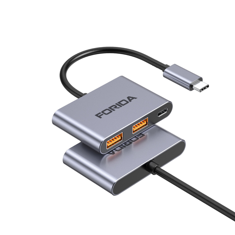 HYD-9993C Type-C docking stanica USB 3.2 10Gbps, 3-portni HUB