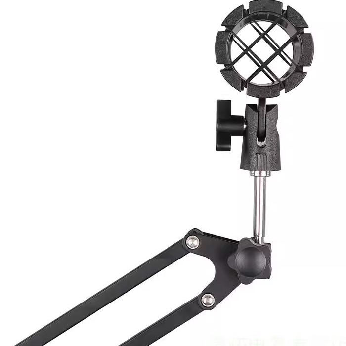 Mikrofon s amortizacijskim nosačem, držačem za mikrofon i cantilever ramenom — Model 10020018, Marka ANGLE