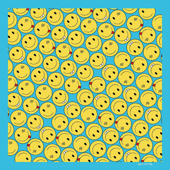 Puuvillane peapaela trükitud logoga; ühtlane muster; logotüübi kohandamine; litsentsitud erabränd; sobib jooksmiseks, rattasõiduks ja matkamiseks