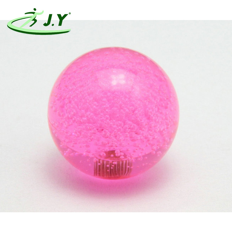 Accesoriu pentru joystick arcade: cap de bilă cristal cu LED, material plastic, compatibil cu articulația rocker pentru console mari