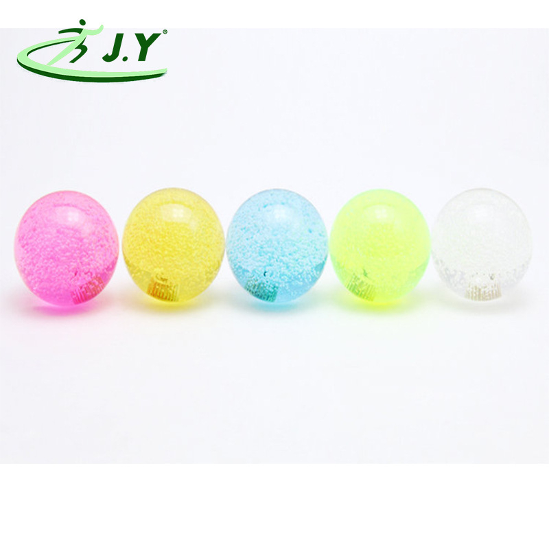 Accesoriu pentru joystick arcade: cap de bilă cristal cu LED, material plastic, compatibil cu articulația rocker pentru console mari