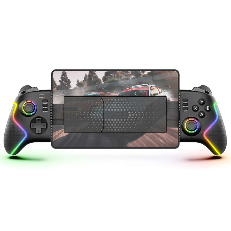 Igraći kontroler Ipega PG-9122 (Bežični Bluetooth, USB-C, RGB rasvjeta, vibracija, izvlačni dizajn)