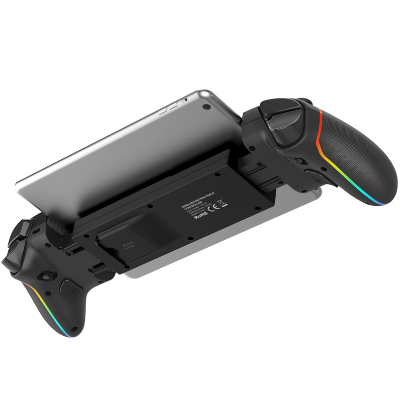 Igraći kontroler Ipega PG-9122 (Bežični Bluetooth, USB-C, RGB rasvjeta, vibracija, izvlačni dizajn)