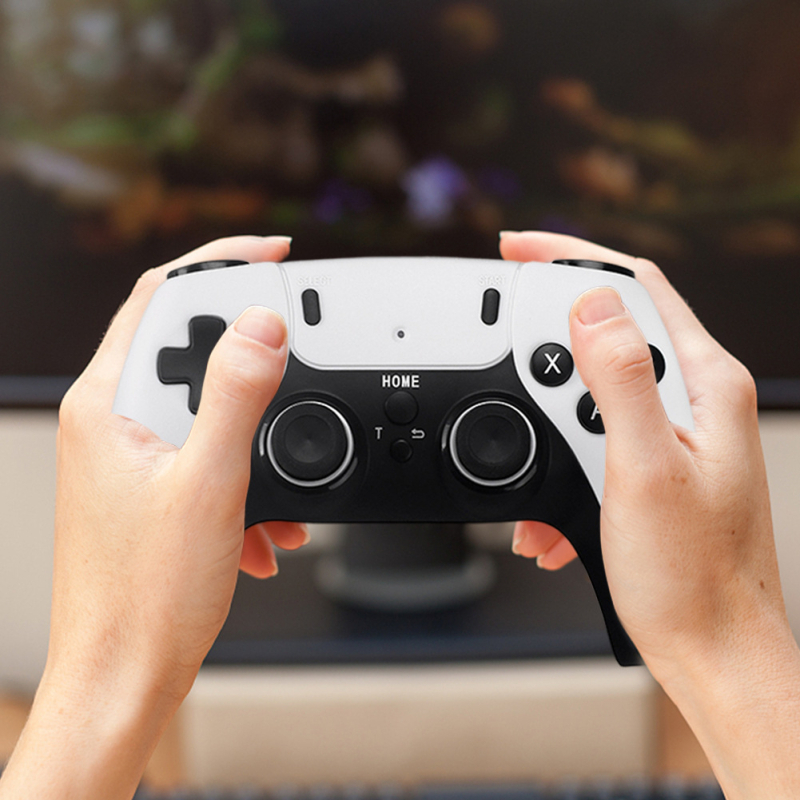 Spēļu konsole ar bezvadu dubultajiem joystickiem, HDMI, 64 GB atmiņa, retro stils, oriģināla spēļu programmatūra