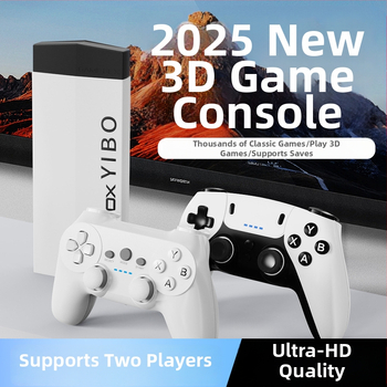 Mājas spēļu konsole H10, 128 GB atmiņa, HDMI saskarne, bezvadu 2.4G, divi spēlētāji