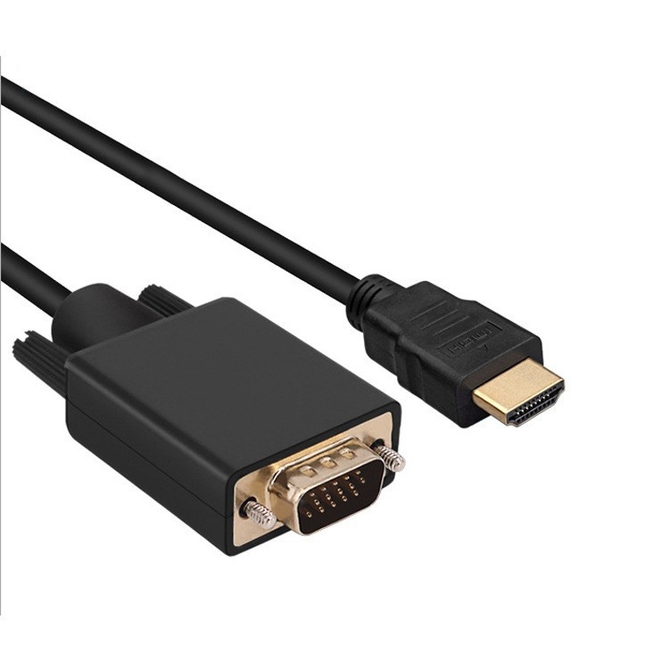 HDMI na VGA adapter kabel za računalo – 1080p visoka definicija videa, zlatni kontakti s ugrađenim čipom